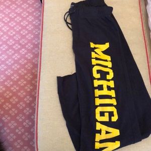 Michigan sweatpants